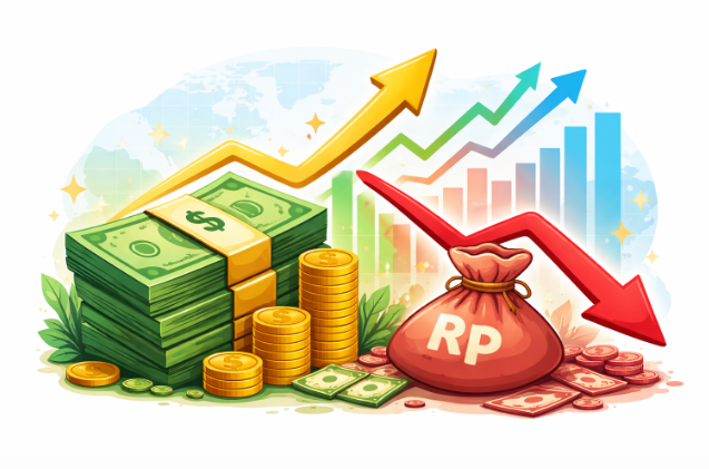 Dollar AS Menggila, Rupiah Tertekan! Harga Barang dan Cicilan Masyarakat Terancam Naik