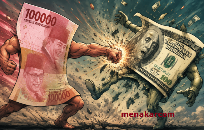 Rupiah Menguat Tajam ke Rp17.860 per Dolar AS, Sentimen Damai AS-Iran Jadi Pendorong Utama