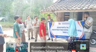 PTSL 2026 Turun ke Desa Peninjauan, Kantah OKU Pastikan Sertipikat Tanah Tepat dan Sah