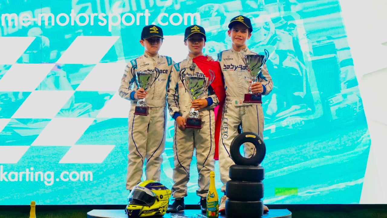 Muhammad FA Wibowo Juara Gokart di Italia, Kibarkan Merah Putih di IAME Series