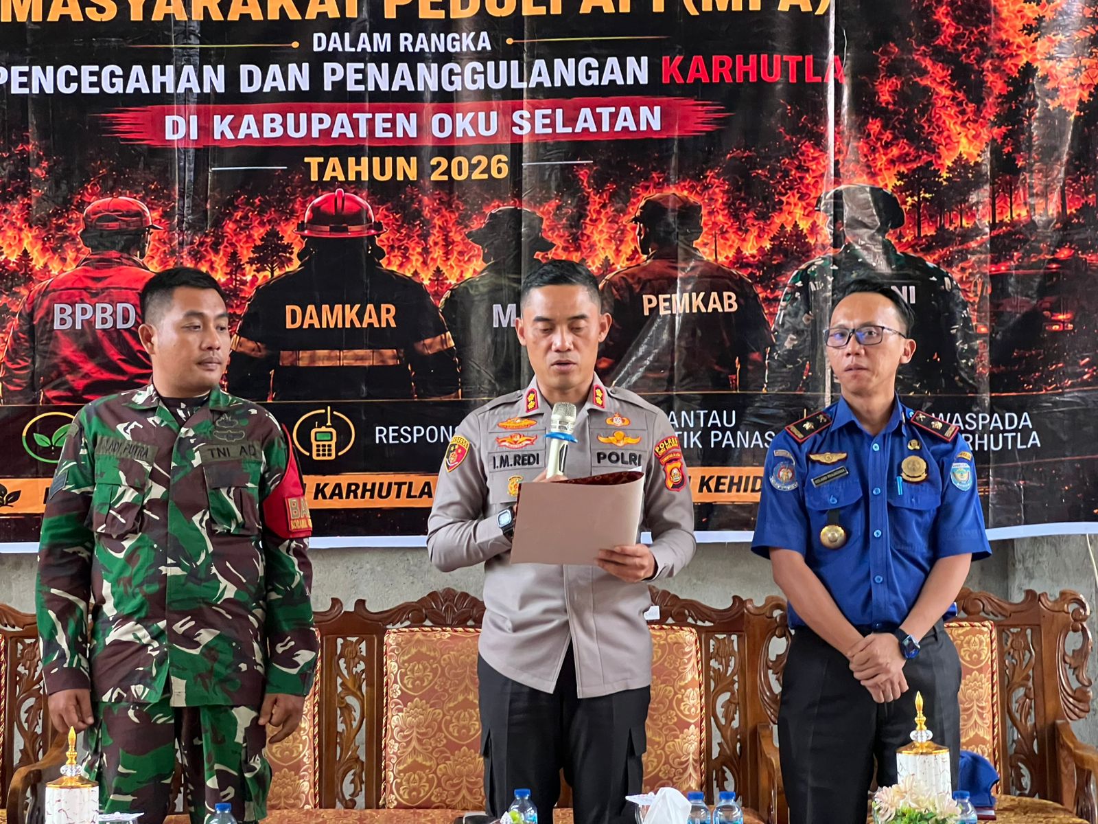 Karhutla Mengintai, Polres OKU Selatan Dorong 500 Warga Jadi Garda Terdepan Lewat MPA